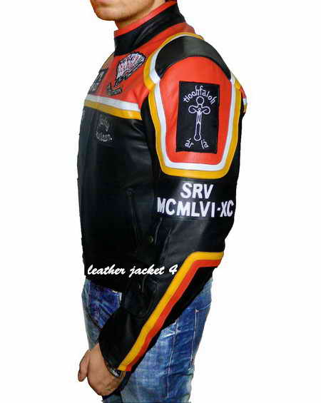 Z custom leathers harley davidson and the marlboro man jacket Clearance