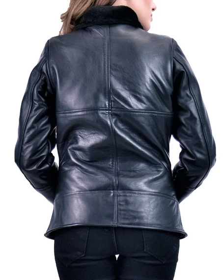 Buy Shearling Biker Leather Jacket