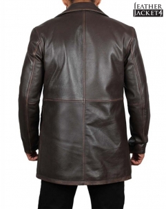 Dean-Winchester Dean Winchester Supernatural Winter Real Leather Coat