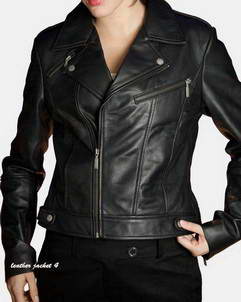 Evreux biker leather jacket