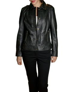 Rouen leather jackets for womens