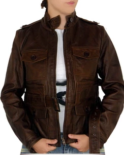 Lexena barbour leather jacket