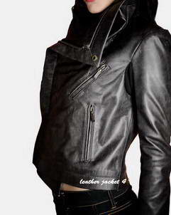 Loreint rick owens leather jacket