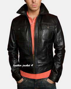 Meaux bomber leather jacket