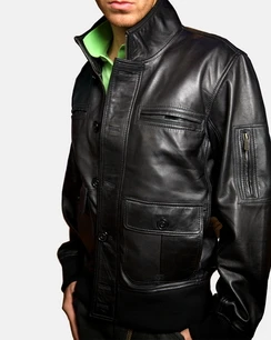 Metz metz leather jacket