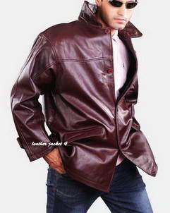 Michigan michigan casual leather jacket