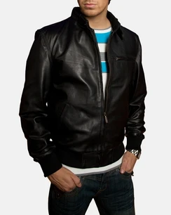 Niort Black Leather Jacket
