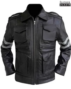 Leon-Kennedy Resident Evil 6 Leon Kennedy Leather Jacket