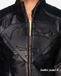 Superman-Jacket Superman artificial leather