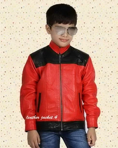 Teenage-Boy teenage leather jacket for boys