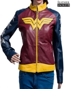 Wonder Woman Leather Jacket