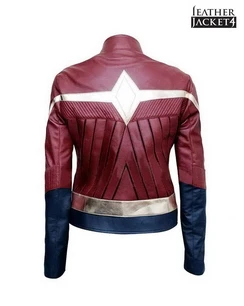 Wonder-Woman Wonder Woman Casual Leather Jacket
