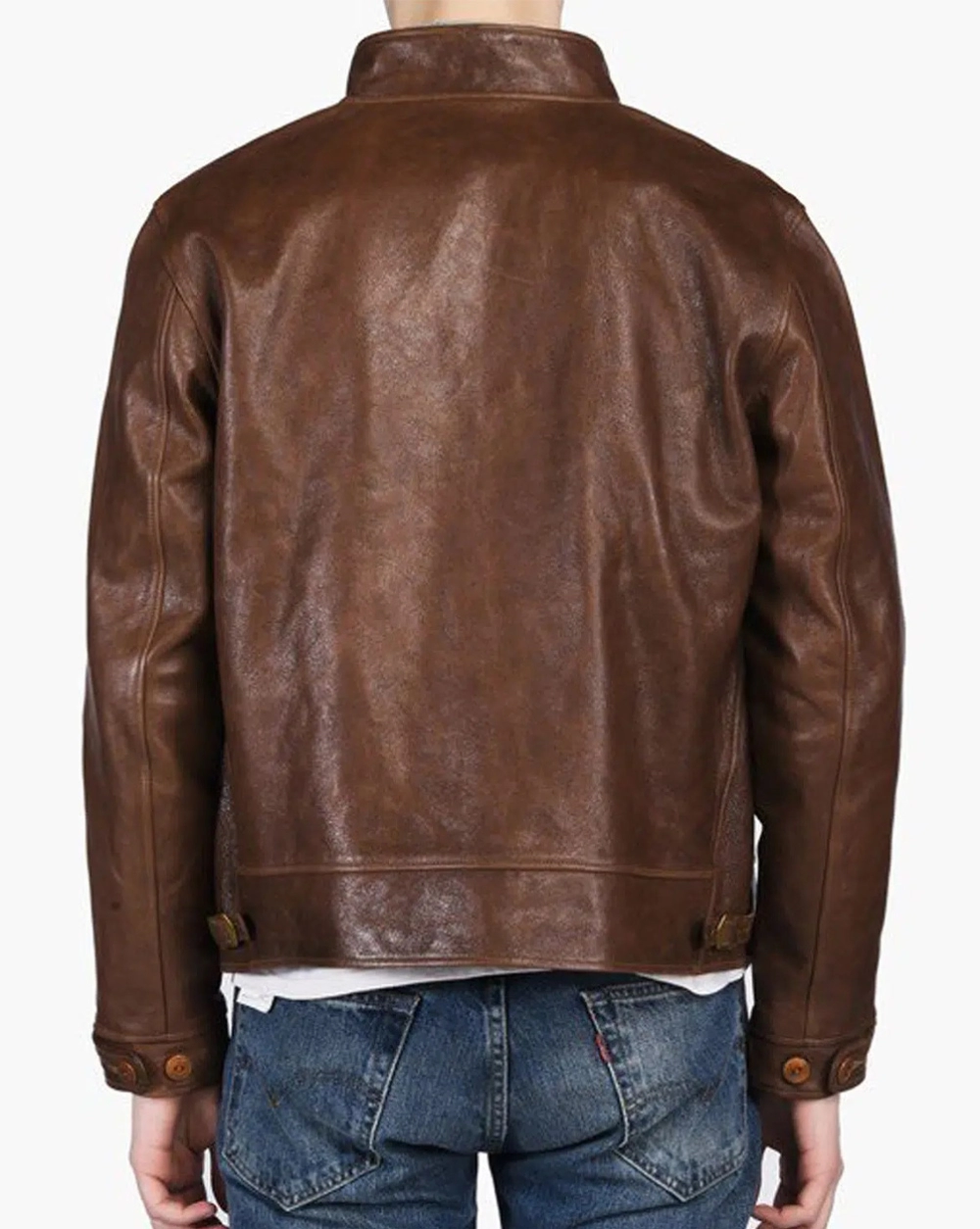 albert-einstein Albert Einstein Vintage Leather Jacket