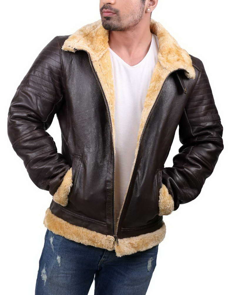 Buy B3 Shearling Leather Jacket