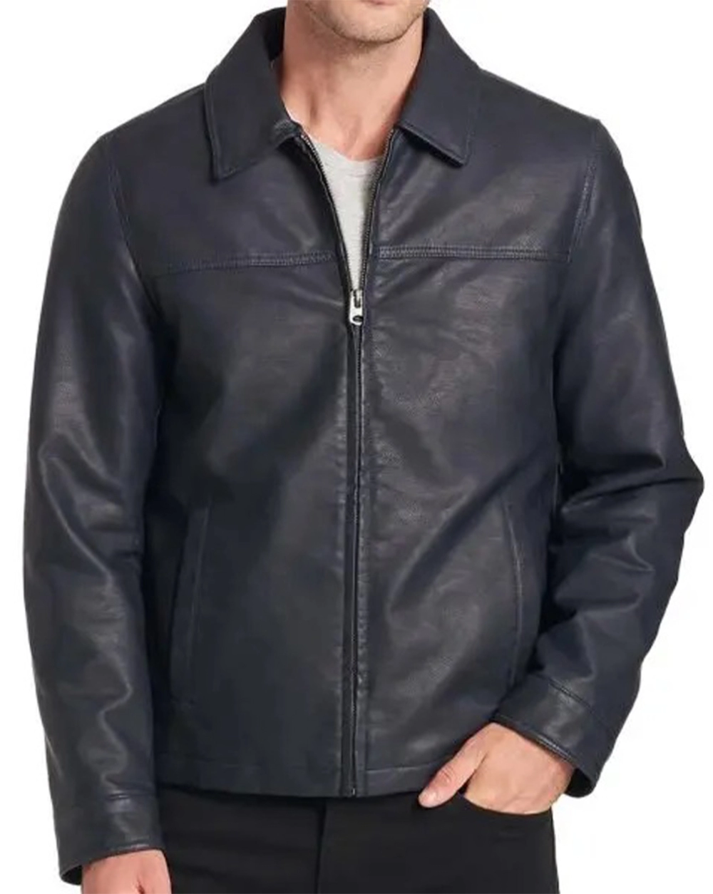 barry-leather Barry Leather Open Bottom Jacket, Open bottom jacket