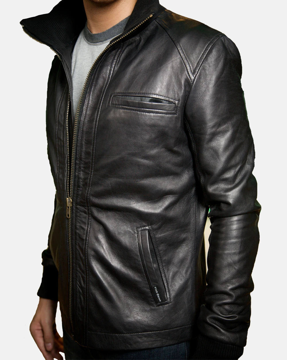 Belfort Belfort mens leather jacket