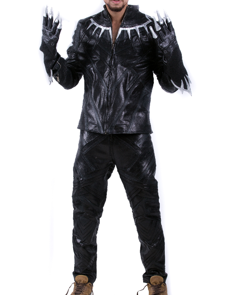 Buy Black Panther Leather Jacket