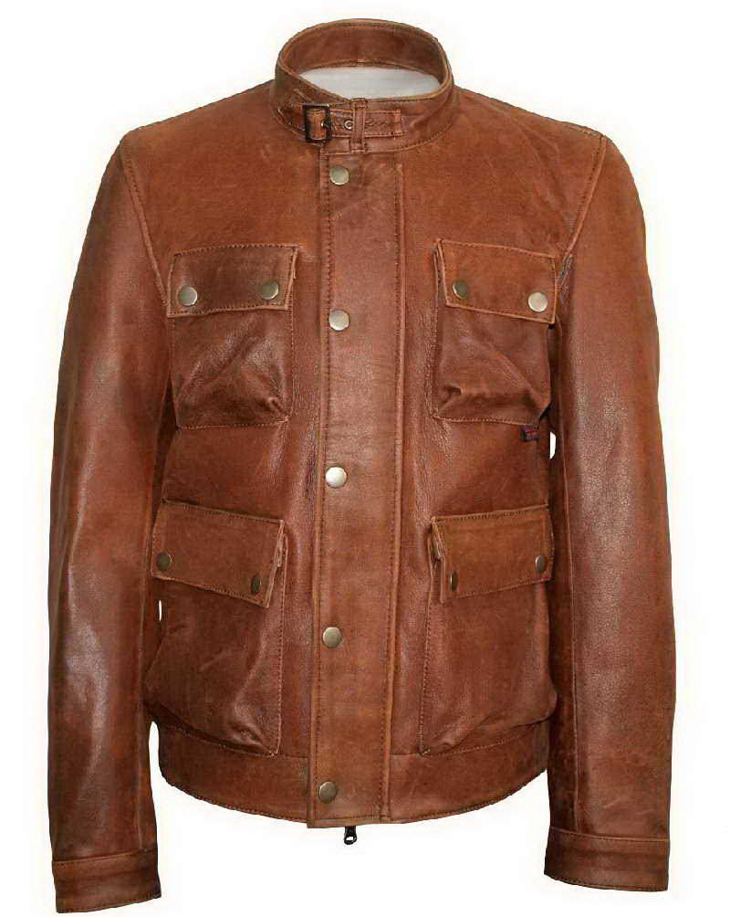 Brad brad leather jacket