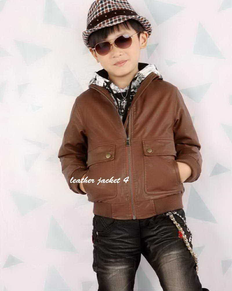 Kids Leather Jacket