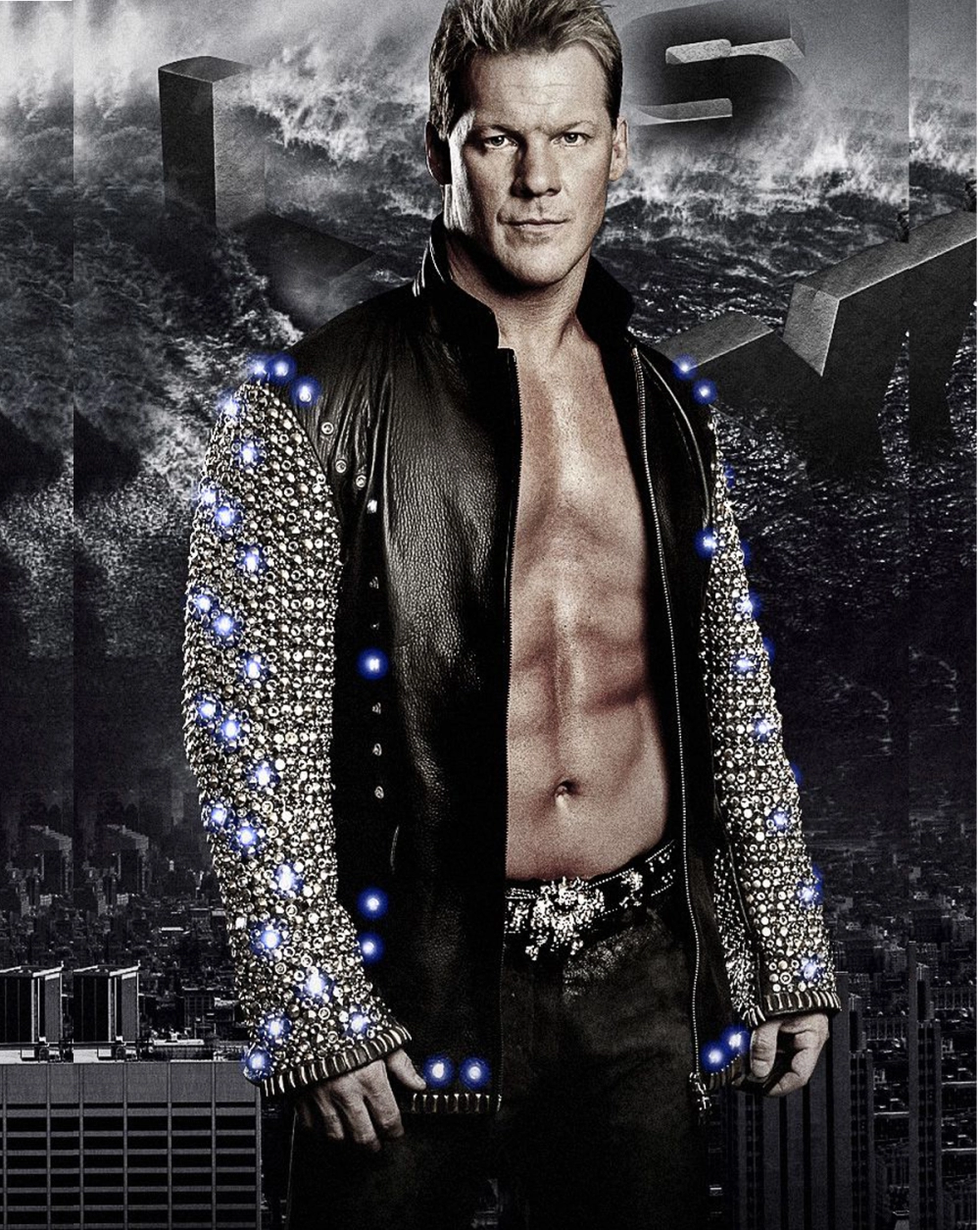 Chris-Jericho chris jericho leather jacket