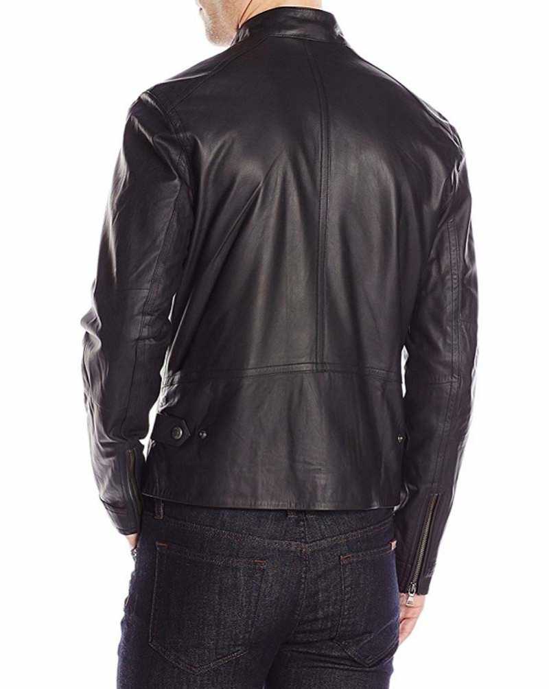 Damon Salvatore The Vampire Diaries Leather Jacket