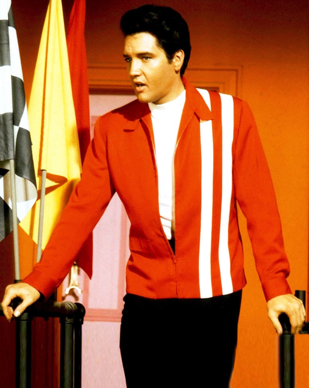 elvis-presley Elvis Presley Speedway Red Jacket