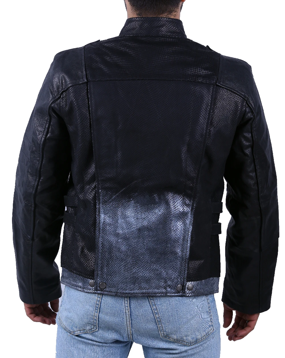 Buy Galaxy Black Leather Jacket