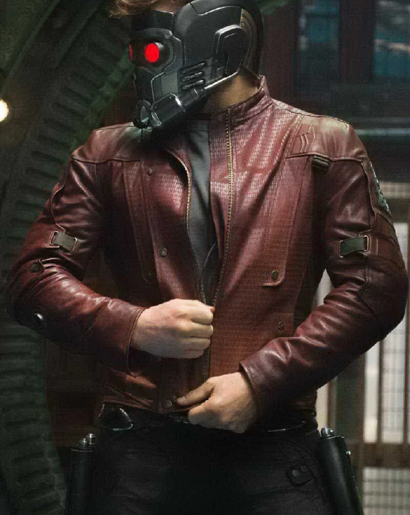 Galaxy-2 Star Lord Chris Pratt Guardians of the Galaxy Jacket