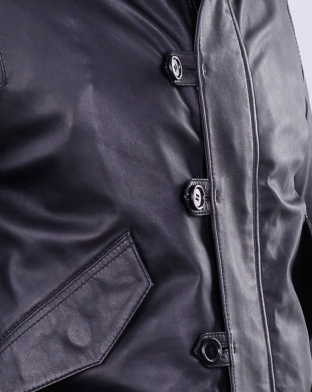 Kane Elegant leather jacket