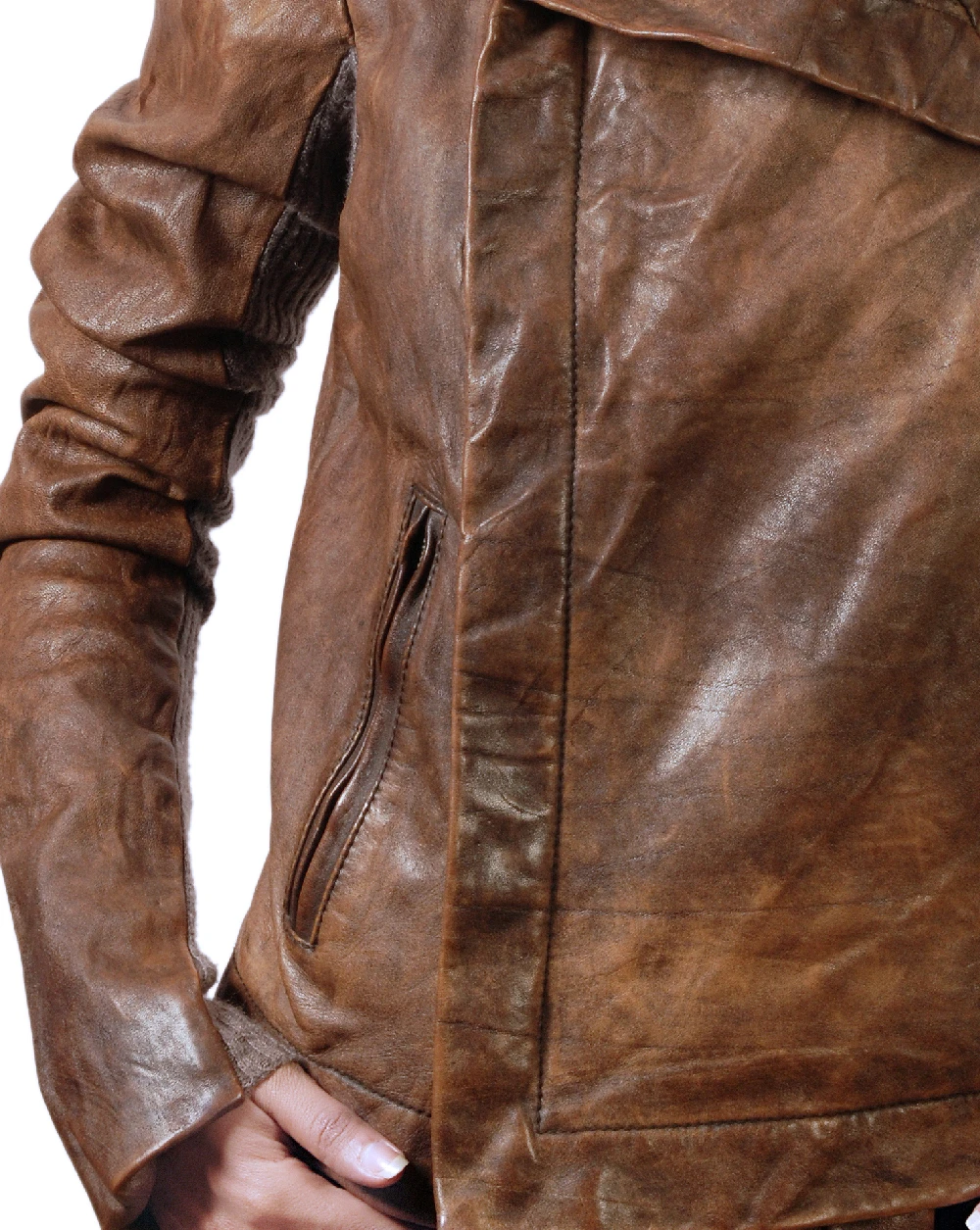 Buy Blistered Leather Jacket