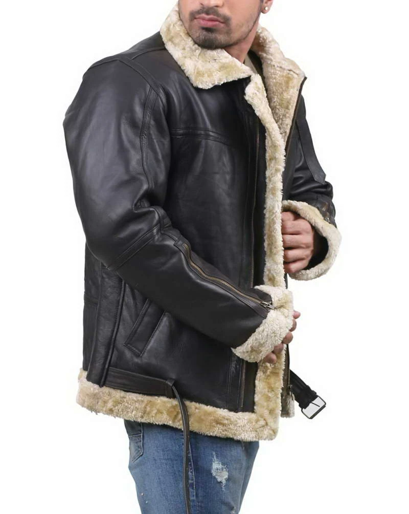 Buy Shearling Leather Jacket