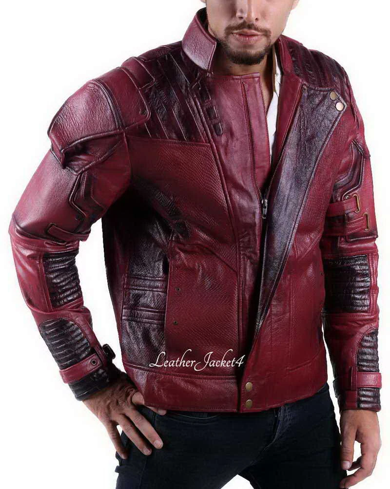 Galaxy-2 Star Lord Chris Pratt Guardians of the Galaxy Jacket