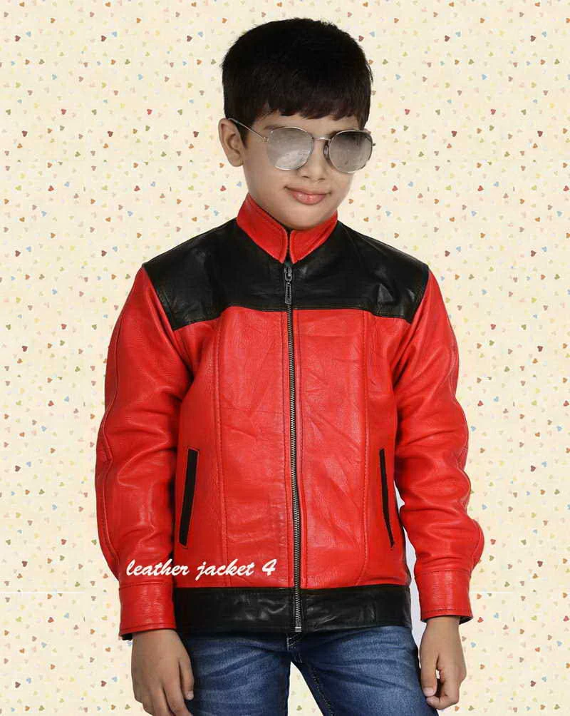 Teenage-Boy teenage leather jacket for boys