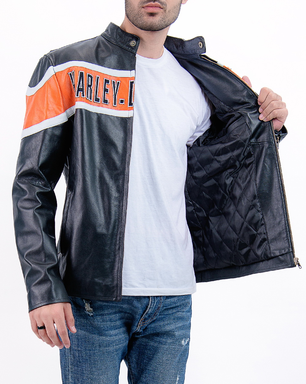 Buy Victory Lane Leather Jacket