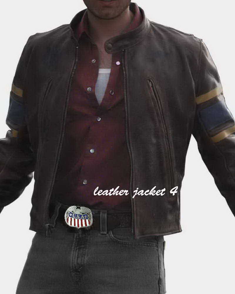 Wolverine wolverine leather jacket