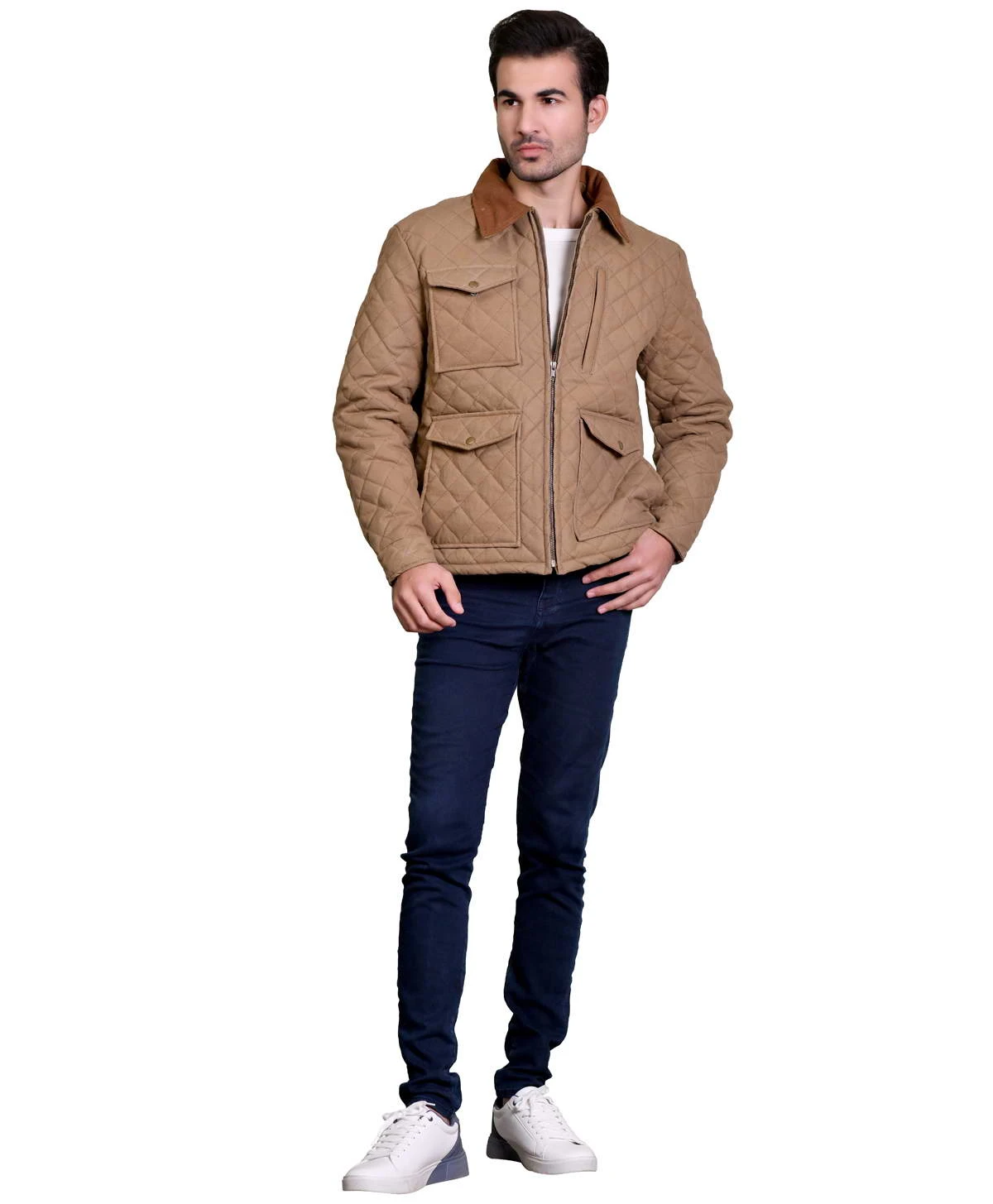 Buy John Quilted Cotton Jacket