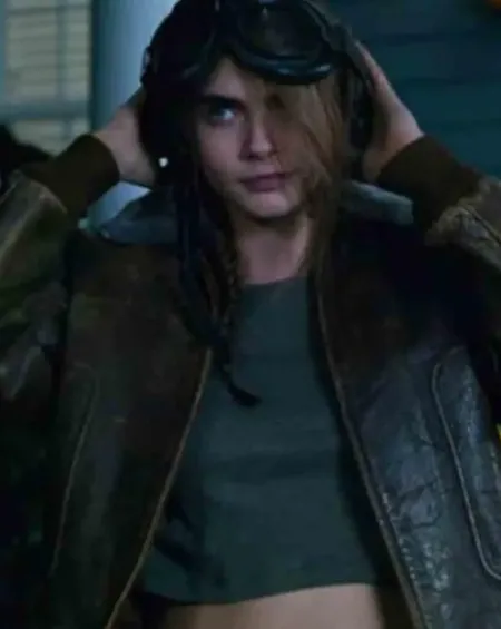 Cara Delevingne Paper Towns Leather Jacket