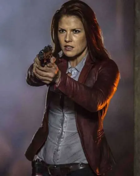 Ali Larter Resident Evil The Final Chapter Leather Jacket