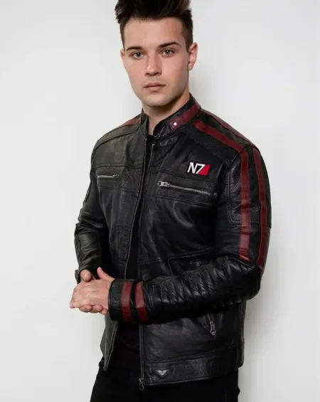 Commander Shepard leather jacket