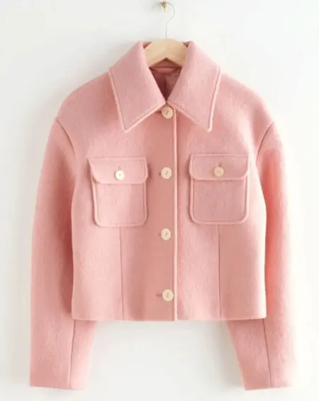 Hocus Pocus 2 Lilia Buckingham Light Pink Jacket