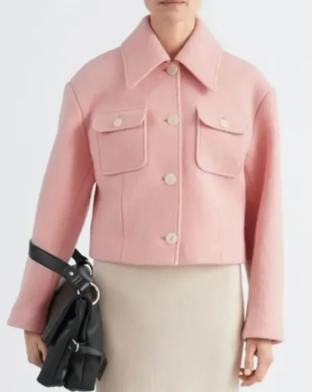 Hocus Pocus 2 Lilia Buckingham Light Pink Jacket