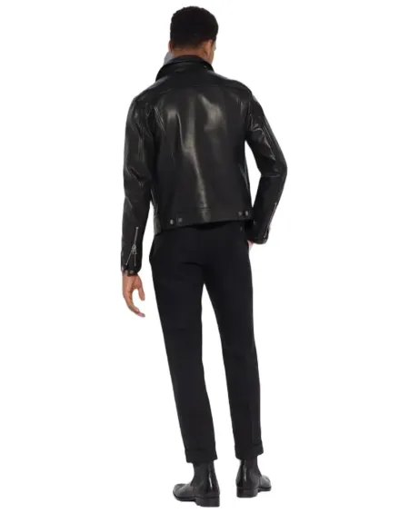  ICON LEATHER ZIP BLOUSON