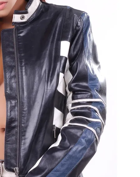 Womens Motorbike Leather Jacket