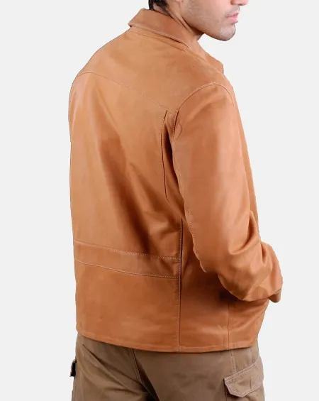 Kansas bomber leather jacket