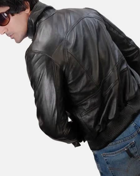 Jbross Biker Leather Jacket