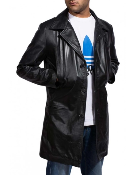 Max Payne Mark Wahlberg Leather Coat Max Payne Mark Wahlberg Leather Coat