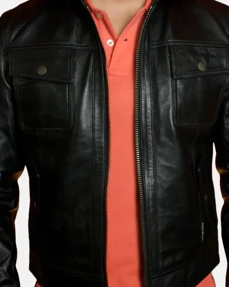Bomber Leather Jacket