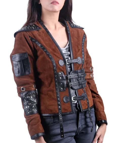 Shannara Chronicles Eretrias replica leather jacket