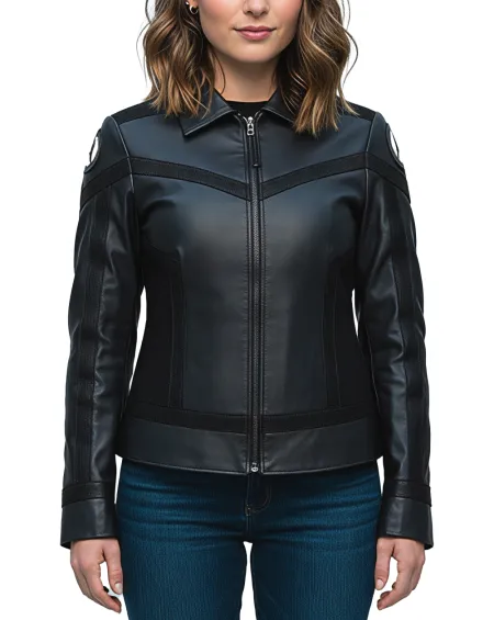 Star Trek Strange New Worlds Women Leather Jacket