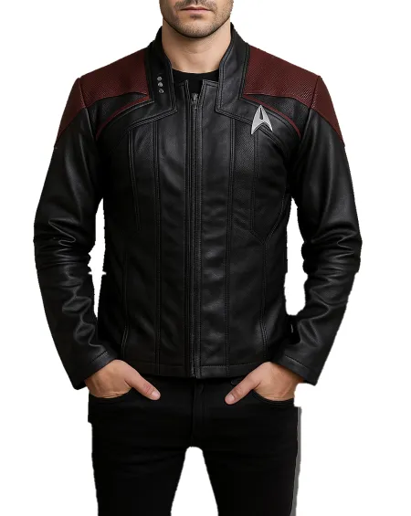 Star Trek Will Riker Leather Jacket